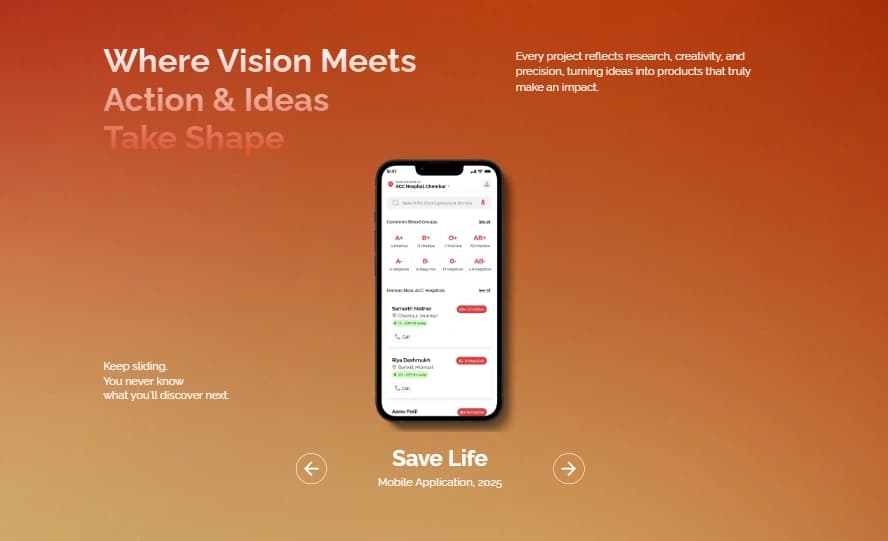 Designer Portfolio screenshot 3