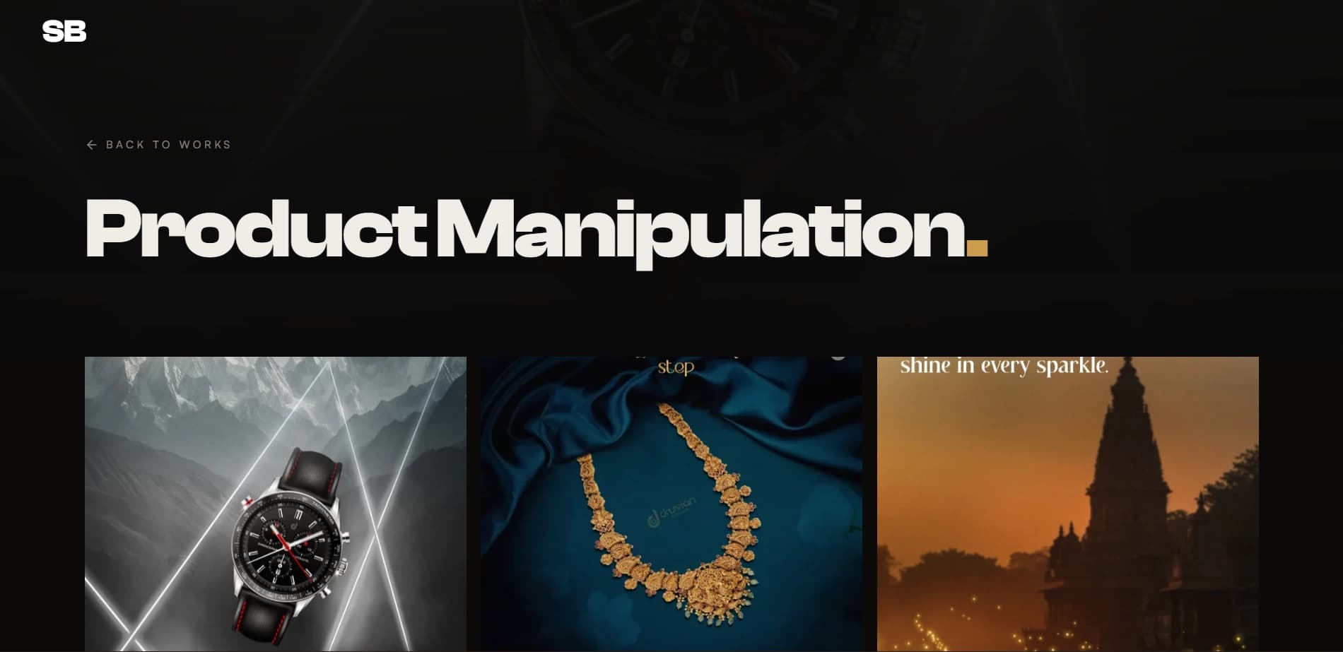 Graphic Designer Portfolio Website screenshot 4