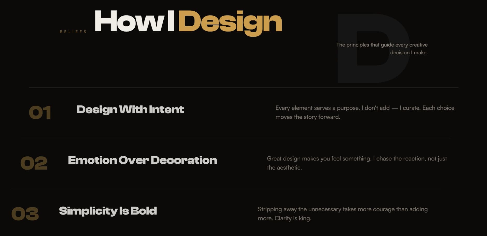 Graphic Designer Portfolio Website screenshot 6