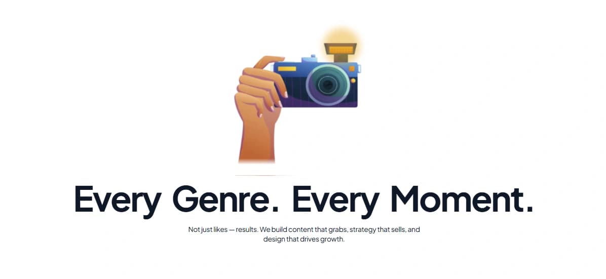 Studio Website screenshot 5