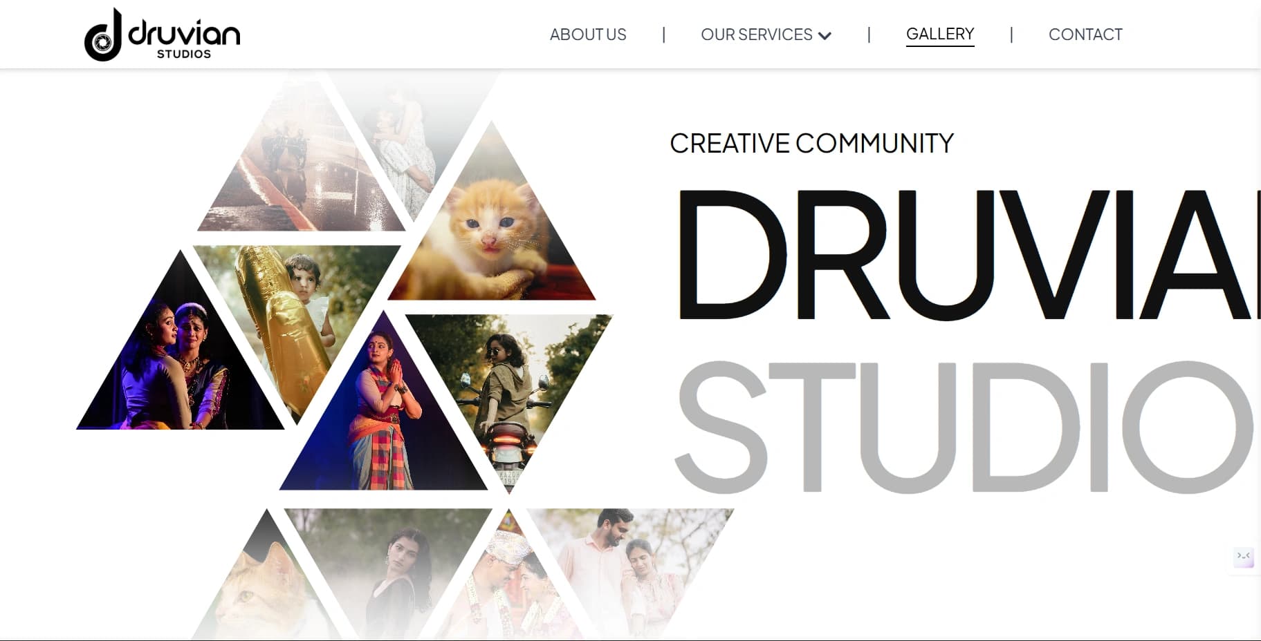 Studio Website screenshot 3