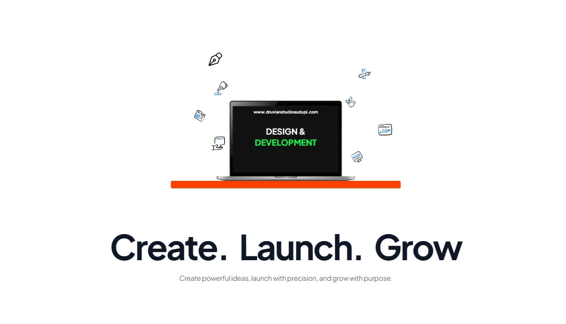 Studio Website screenshot 6