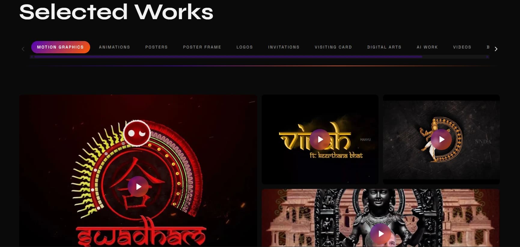 Photographer Portfolio Website screenshot 3